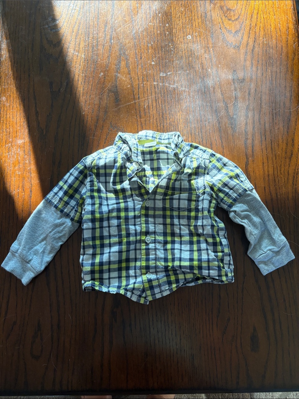 Boys longsleeve collared shirt